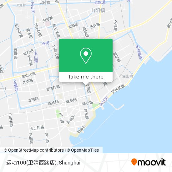 运动100(卫清西路店) map