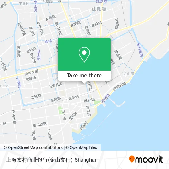 上海农村商业银行(金山支行) map