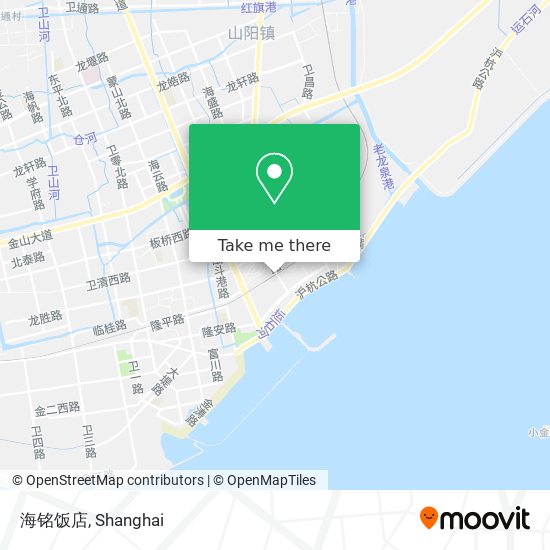 海铭饭店 map