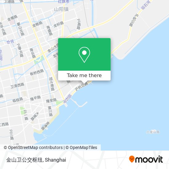 金山卫公交枢纽 map