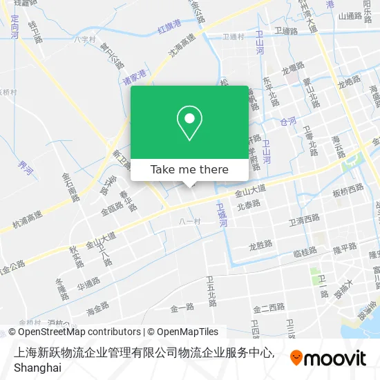 上海新跃物流企业管理有限公司物流企业服务中心 map