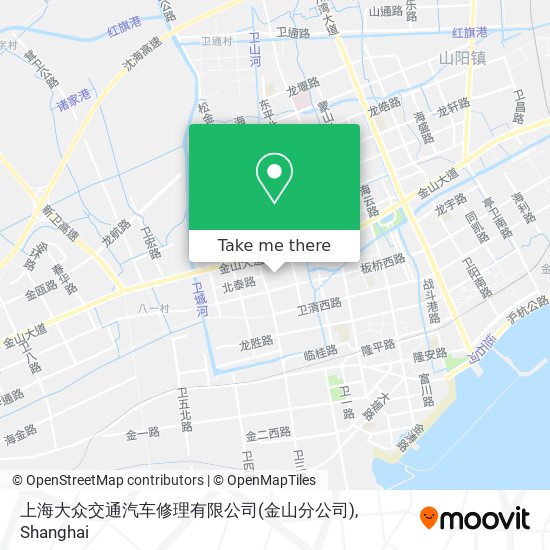 上海大众交通汽车修理有限公司(金山分公司) map
