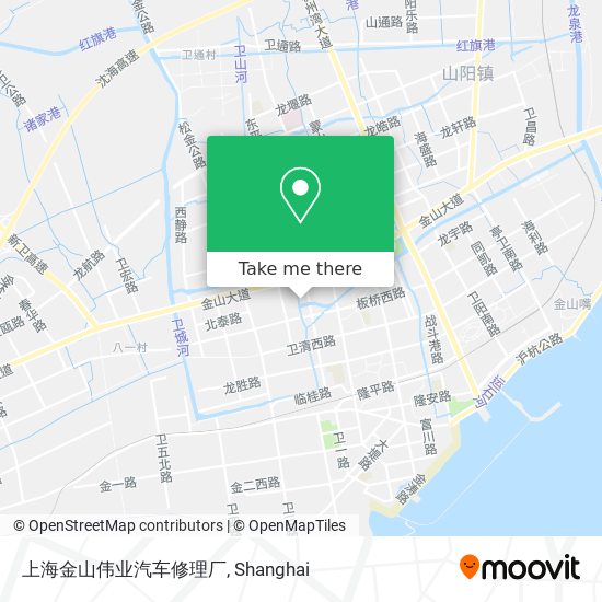 上海金山伟业汽车修理厂 map