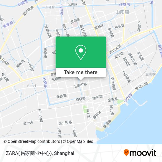 ZARA(易家商业中心) map