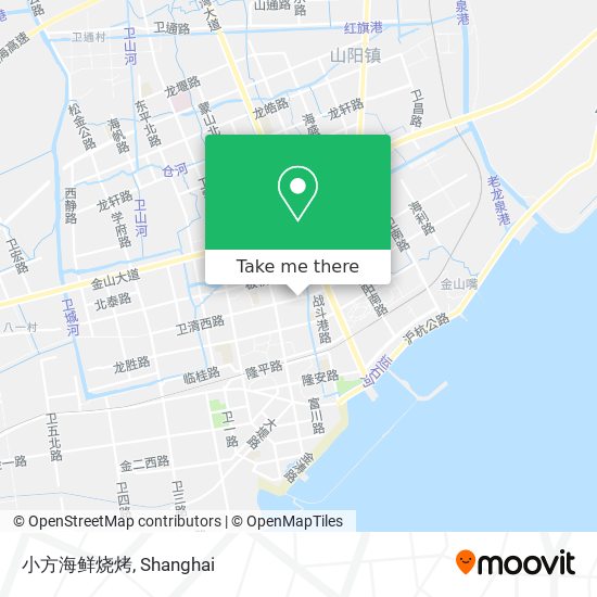 小方海鲜烧烤 map