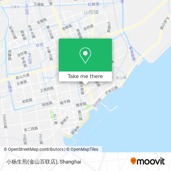 小杨生煎(金山百联店) map