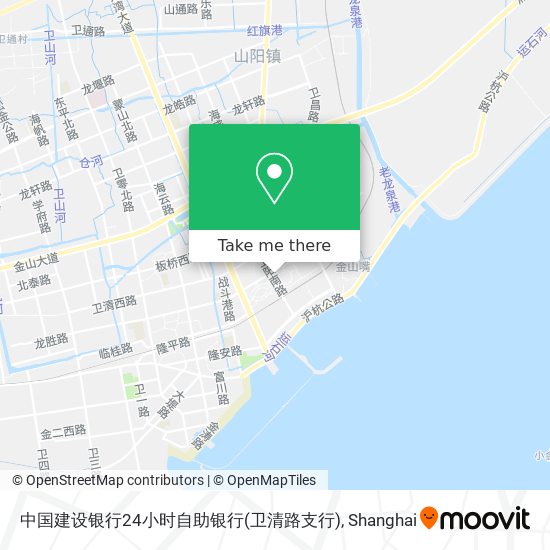 中国建设银行24小时自助银行(卫清路支行) map