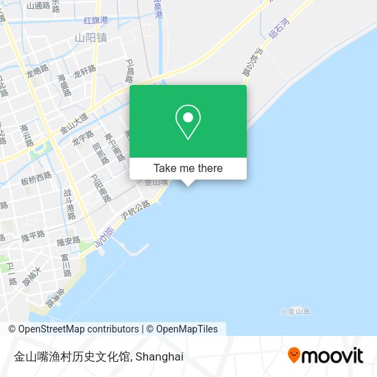 金山嘴渔村历史文化馆 map