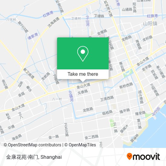 金康花苑-南门 map