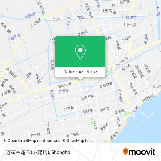 万家福超市(农建店) map
