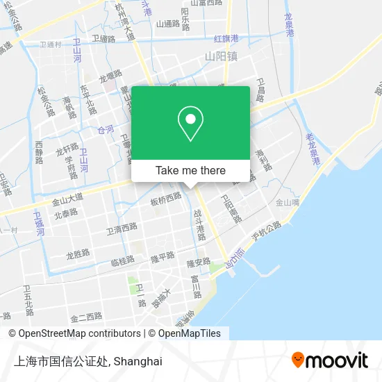 上海市国信公证处 map