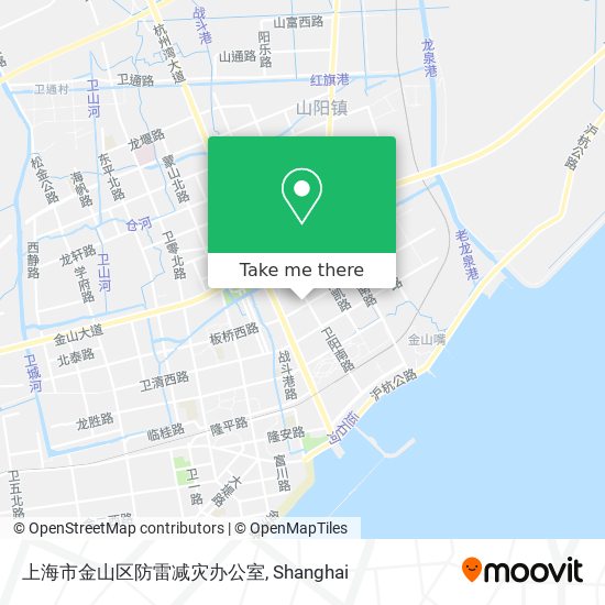 上海市金山区防雷减灾办公室 map
