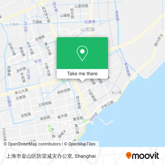 上海市金山区防雷减灾办公室 map