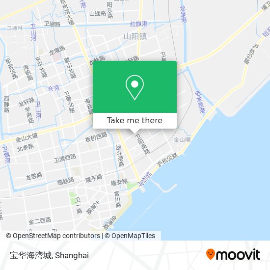 宝华海湾城 map