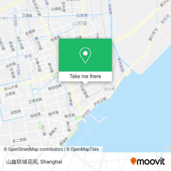 山鑫联城花苑 map