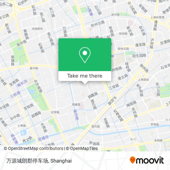 万源城朗郡停车场 map