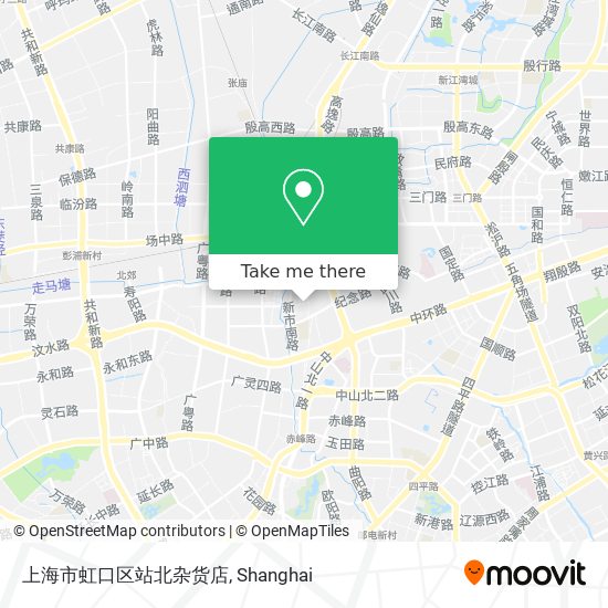 上海市虹口区站北杂货店 map