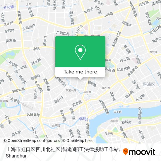 上海市虹口区四川北社区(街道)职工法律援助工作站 map