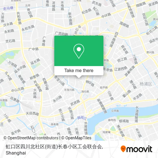 虹口区四川北社区(街道)长春小区工会联合会 map