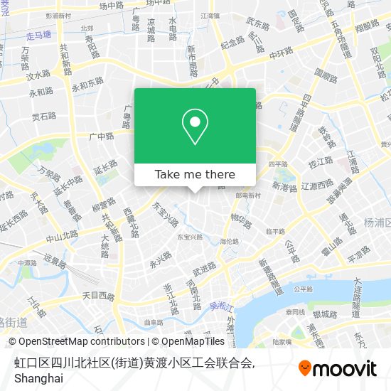 虹口区四川北社区(街道)黄渡小区工会联合会 map