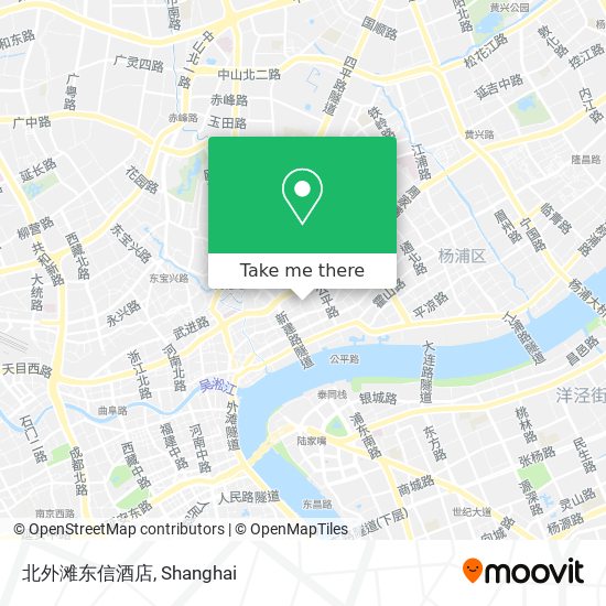 北外滩东信酒店 map