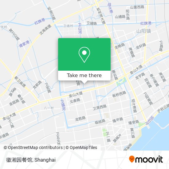 徽湘园餐馆 map