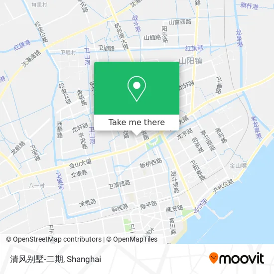 清风别墅-二期 map