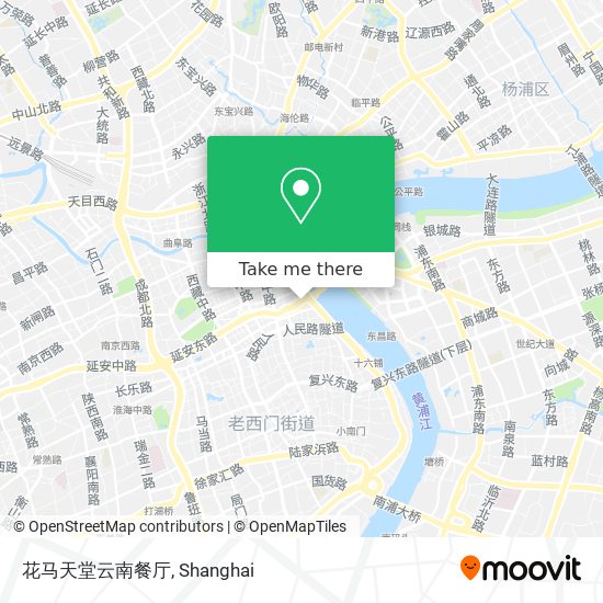 花马天堂云南餐厅 map