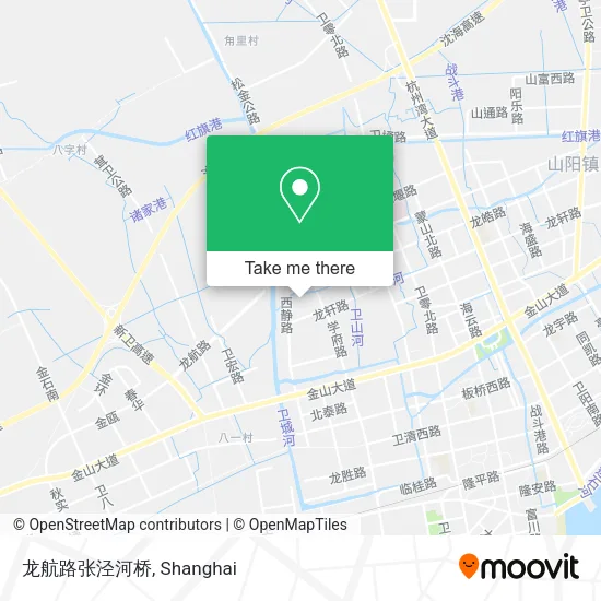 龙航路张泾河桥 map