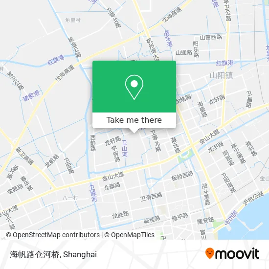海帆路仓河桥 map