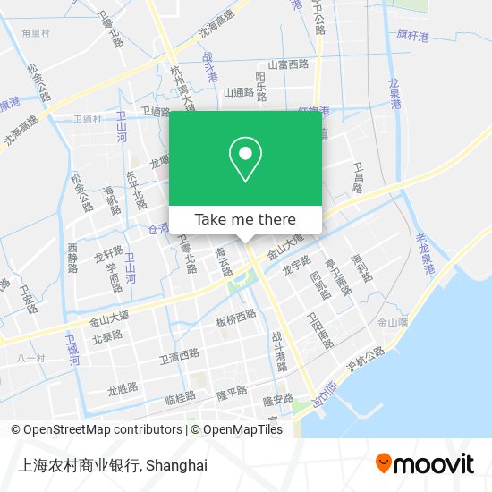 上海农村商业银行 map