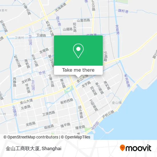 金山工商联大厦 map