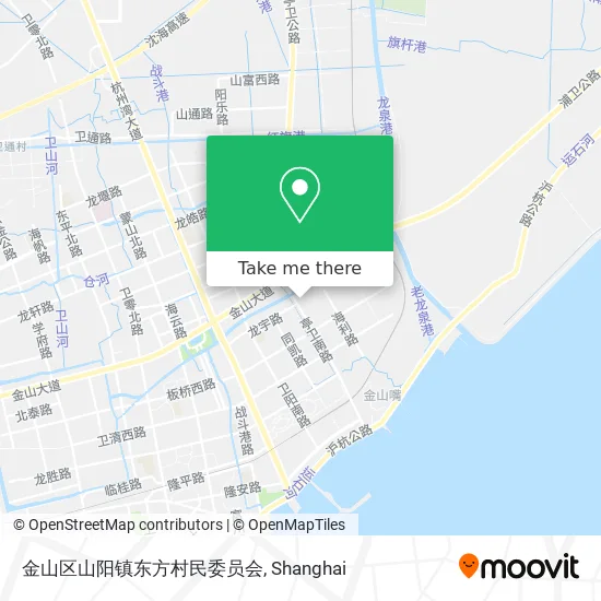 金山区山阳镇东方村民委员会 map