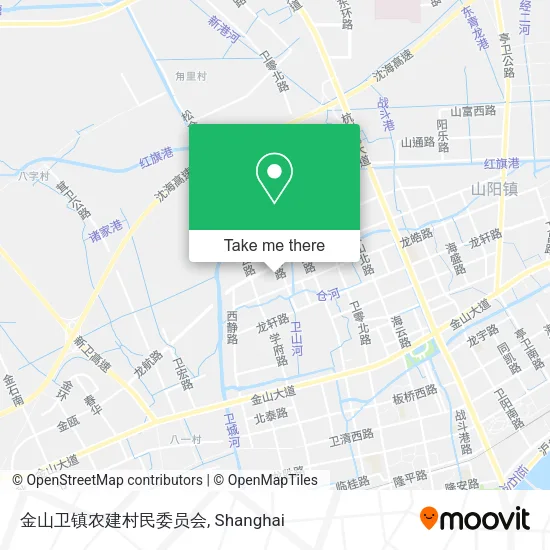 金山卫镇农建村民委员会 map
