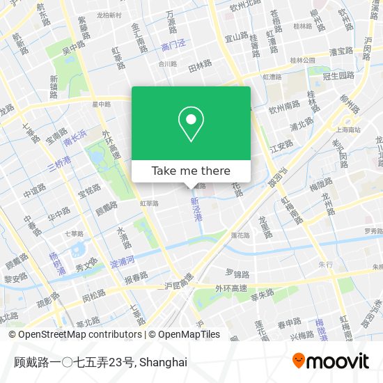 顾戴路一〇七五弄23号 map