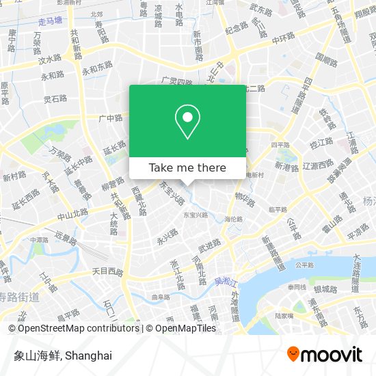象山海鲜 map