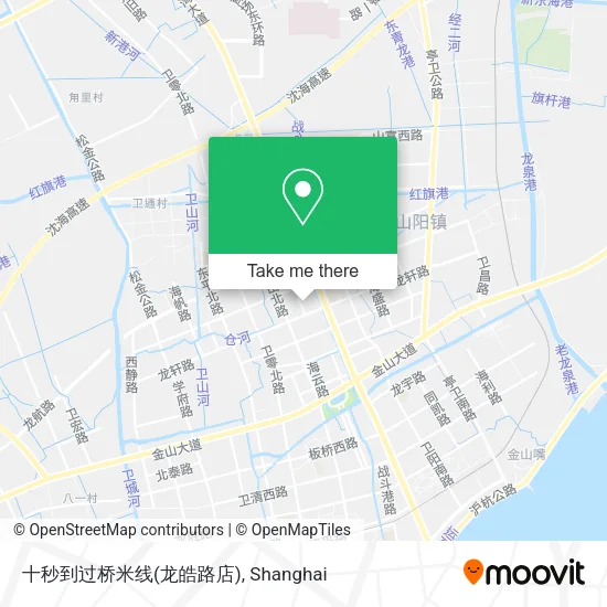 十秒到过桥米线(龙皓路店) map