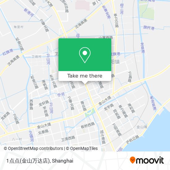 1点点(金山万达店) map
