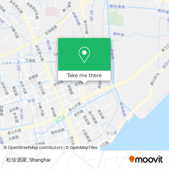松珍酒家 map