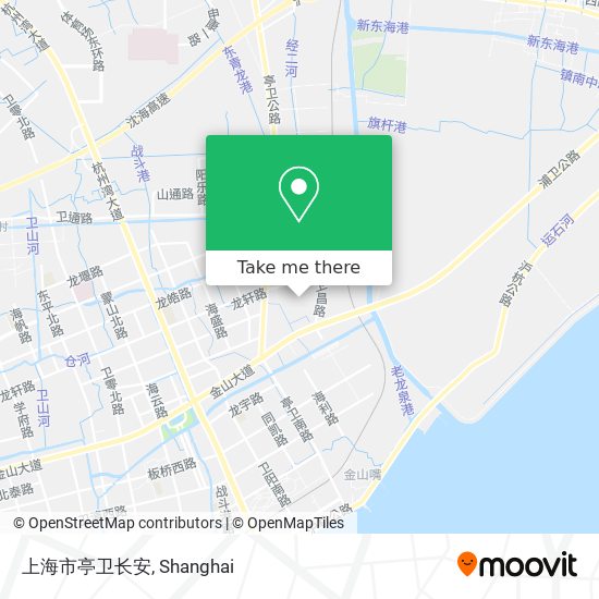 上海市亭卫长安 map