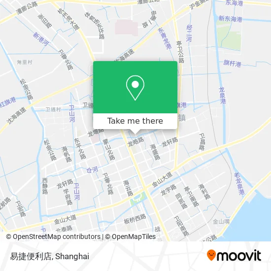 易捷便利店 map