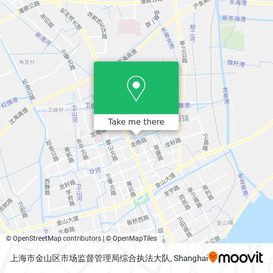 上海市金山区市场监督管理局综合执法大队 map