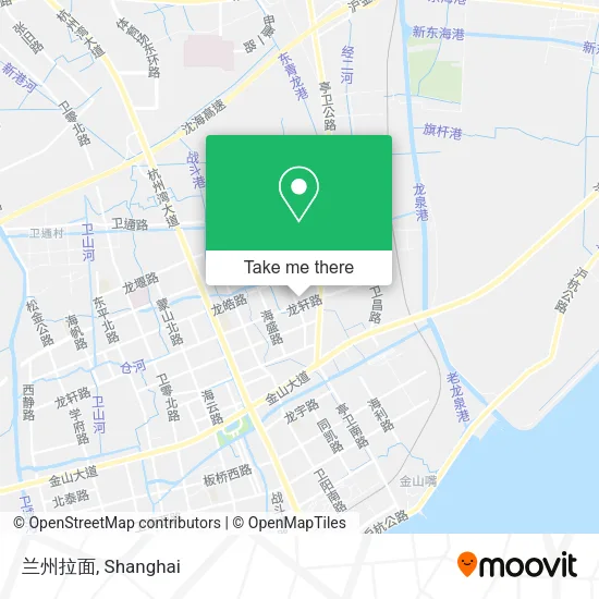 兰州拉面 map