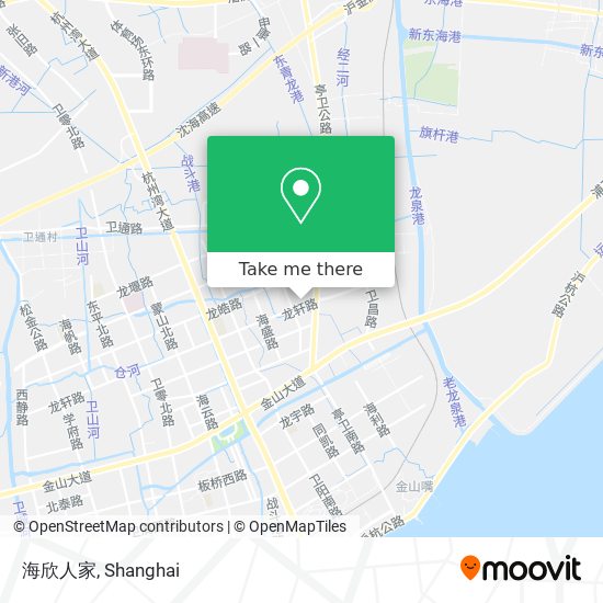 海欣人家 map