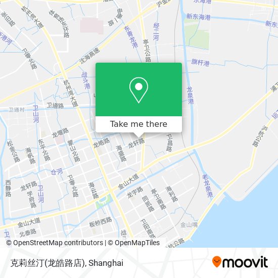 克莉丝汀(龙皓路店) map