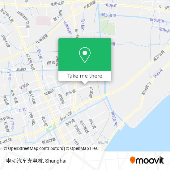 电动汽车充电桩 map