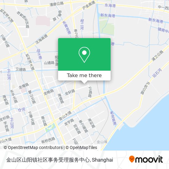 金山区山阳镇社区事务受理服务中心 map