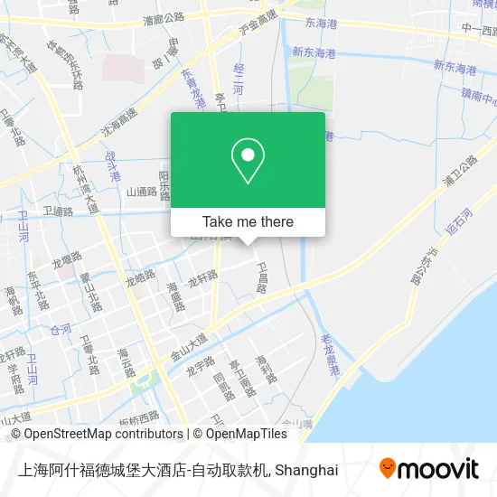 上海阿什福德城堡大酒店-自动取款机 map
