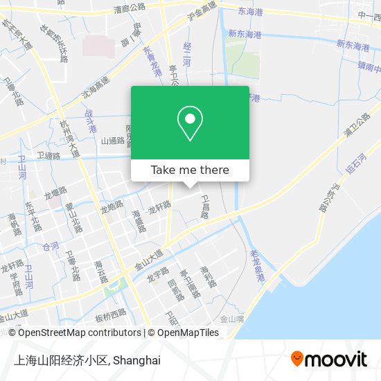 上海山阳经济小区 map