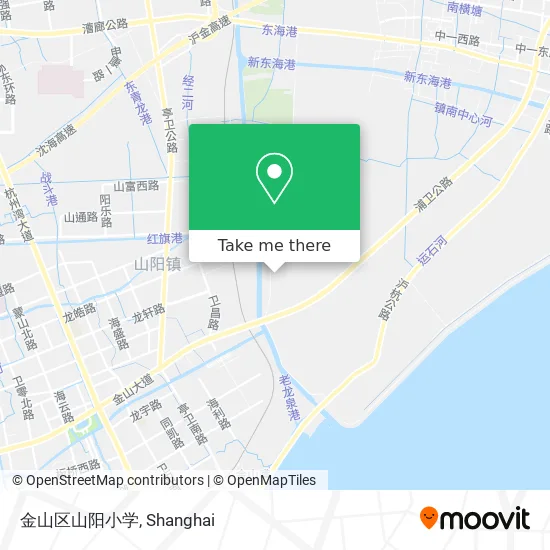 金山区山阳小学 map